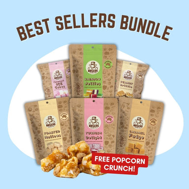 Best Seller Bundle + FREE 600g Popcorn Crunch - Kellys Candy Co.