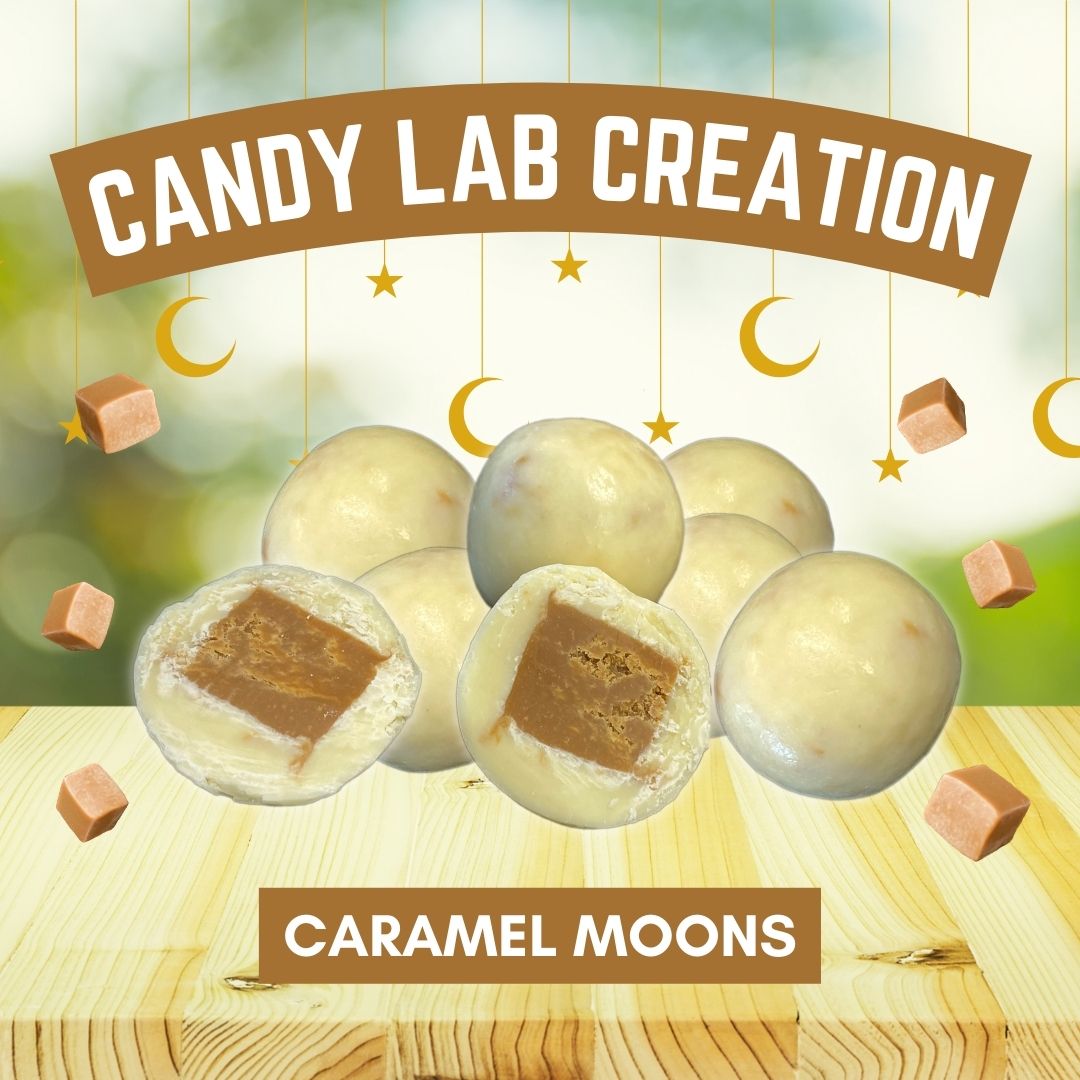 Caramel Moons Candy Lab Creation 100g