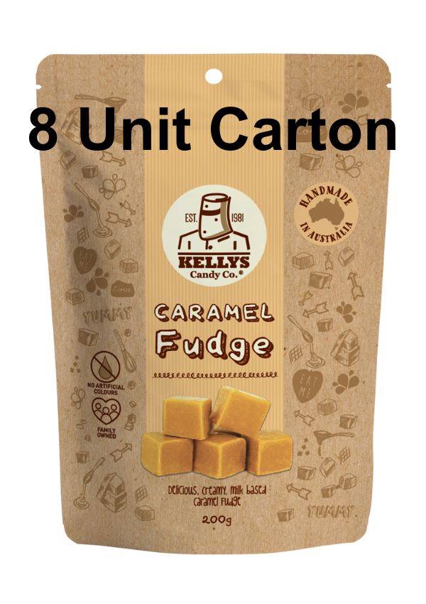 Caramel Fudge - Pouch 200g (8 Unit Carton)