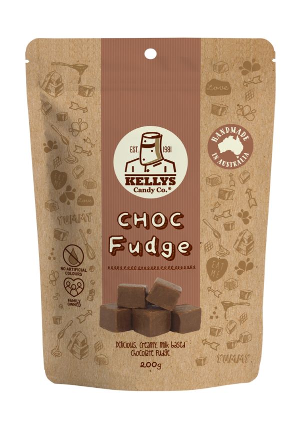 Choc Fudge - Pouch 200g (1)