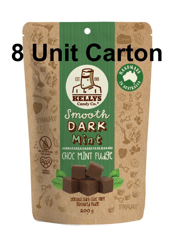 Choc Mint Fudge - Pouch 200g (8 Unit Carton)