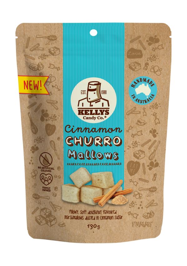 Cinnamon Churro Mallows - 130g Pouch (1)