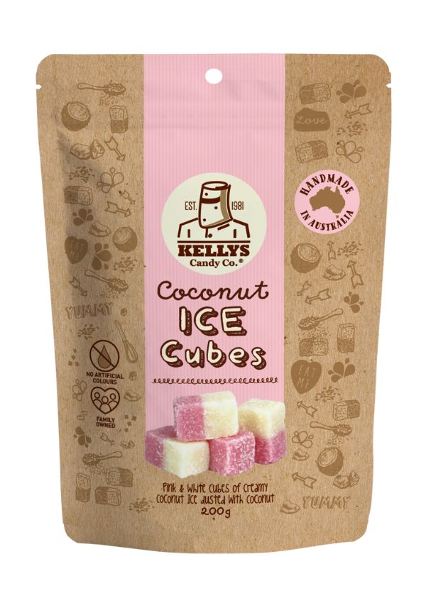 Coconut Ice Cubes - Pouch 200g (1)