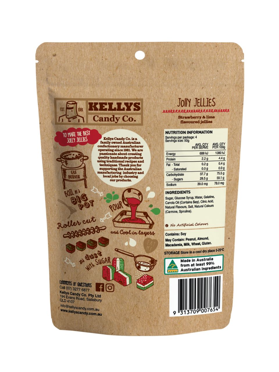 Jolly Jellies - Pouch 200g (1)