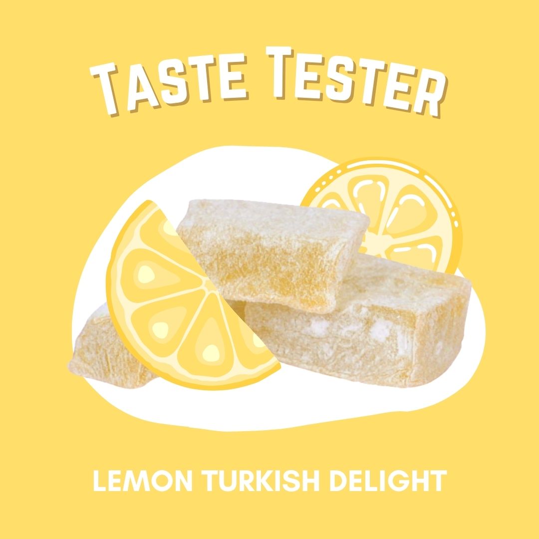 Lemon Turkish Delight Taste Tester 150g