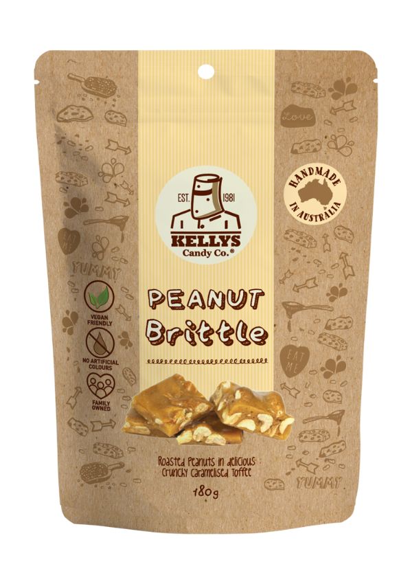 Peanut Brittle - Pouch 180g (1)