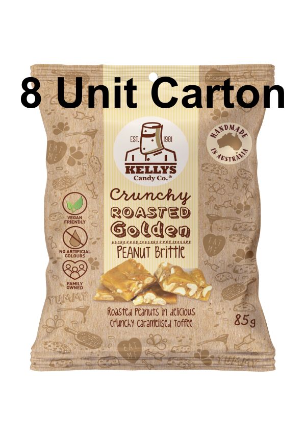 Peanut Brittle - Snack Pack 85g (8 Unit Carton)