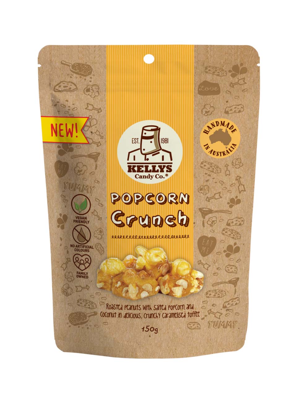 Popcorn Crunch - Pouch 150g (1)