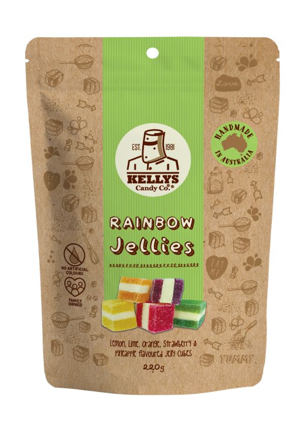 Rainbow Jellies - Pouch 220g (1)