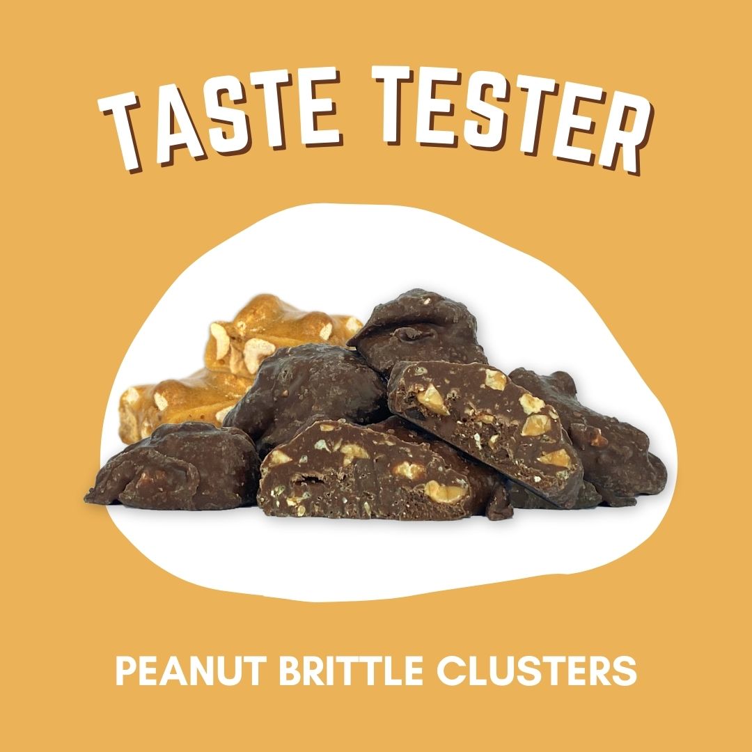 Peanut Brittle Clusters Taste Tester 100g