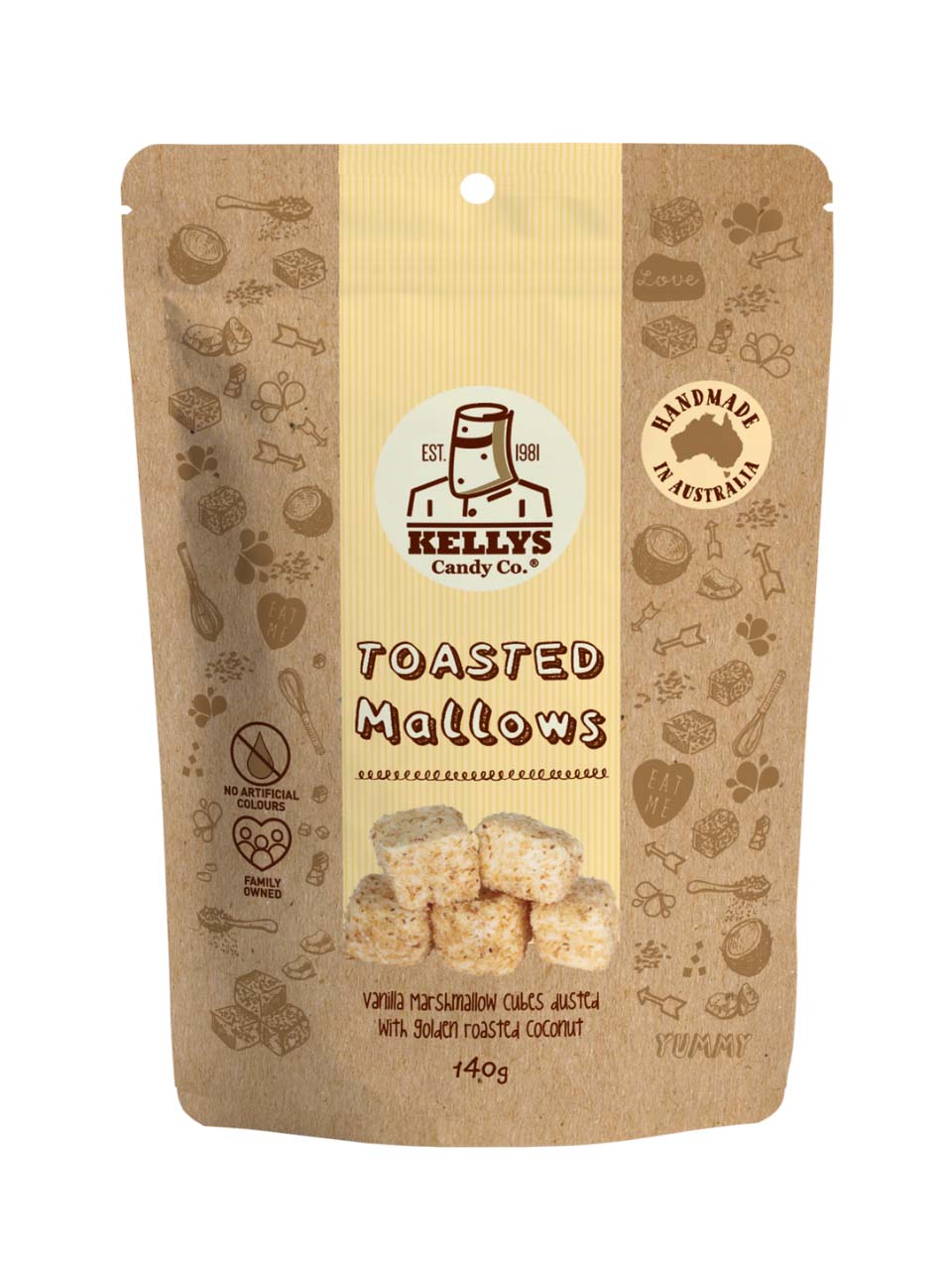 Toasted Mallows - Pouch 140g (1)