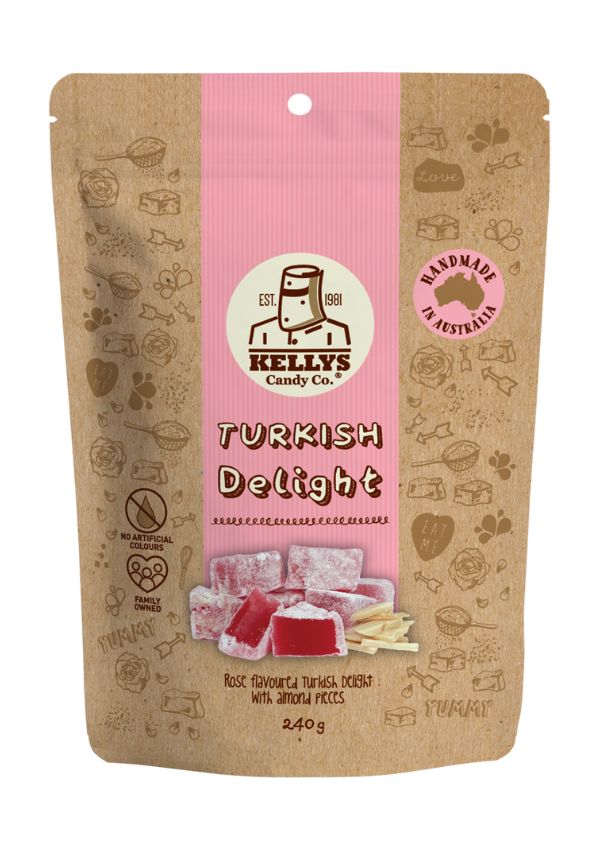 Turkish Delight - Pouch 240g (1)