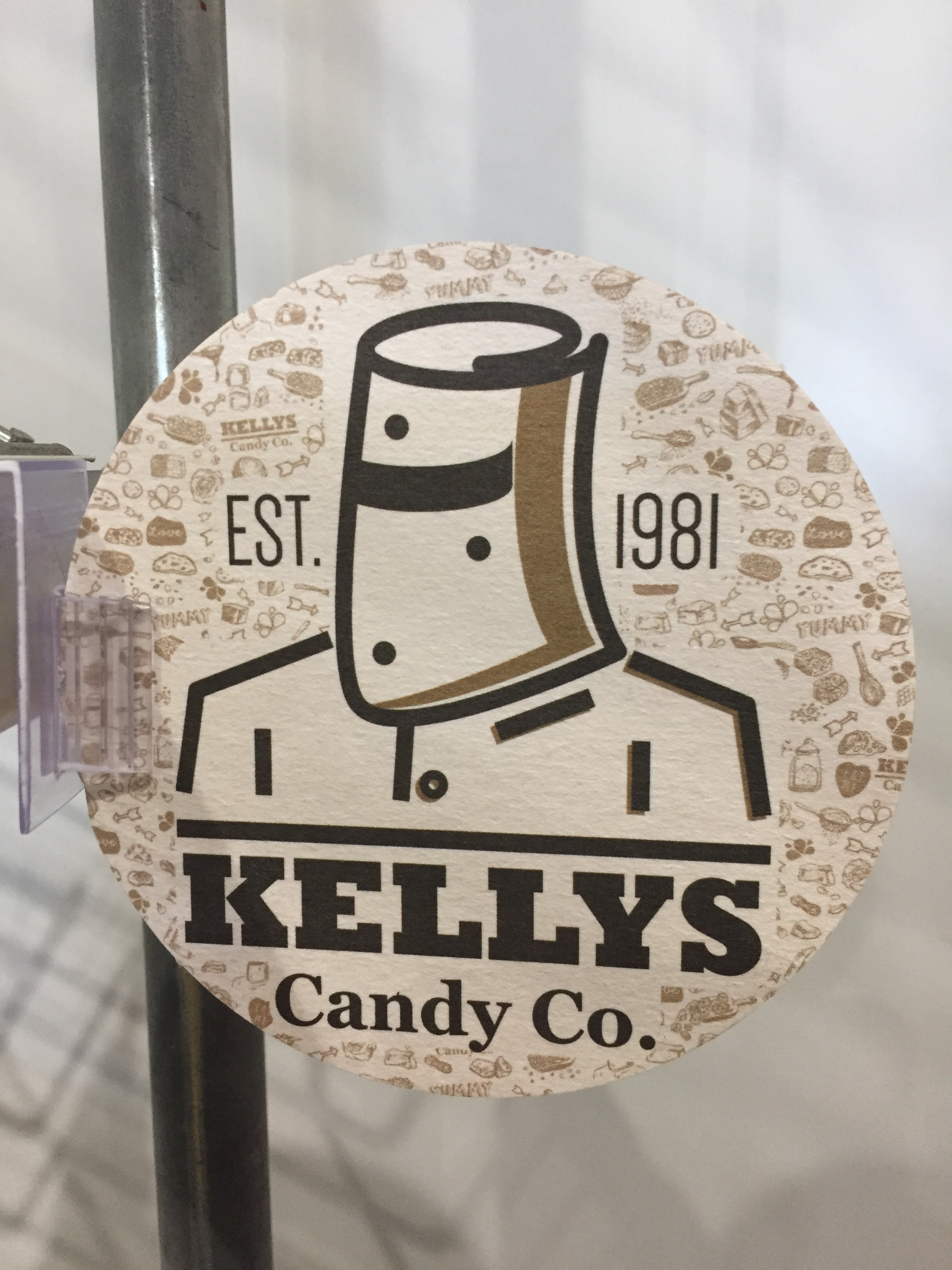 z_Kellys Candy Co. Shelf Wobblers/Coasters