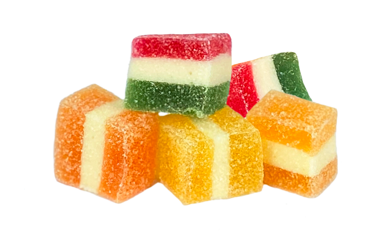 Tropical Jellies - Snack Pack 90g (8 Unit Carton)
